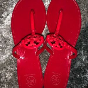 Tory Burch Mini Miller Jelly Thong Sandals 10M